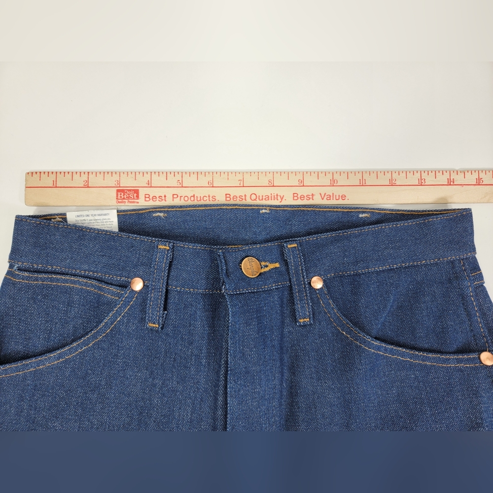 NEW Wrangler Pro Rodeo Original Fit Blue Jeans Cowboy Cut 13MWZ Mens 28x32 NWT - Picture 11 of 14